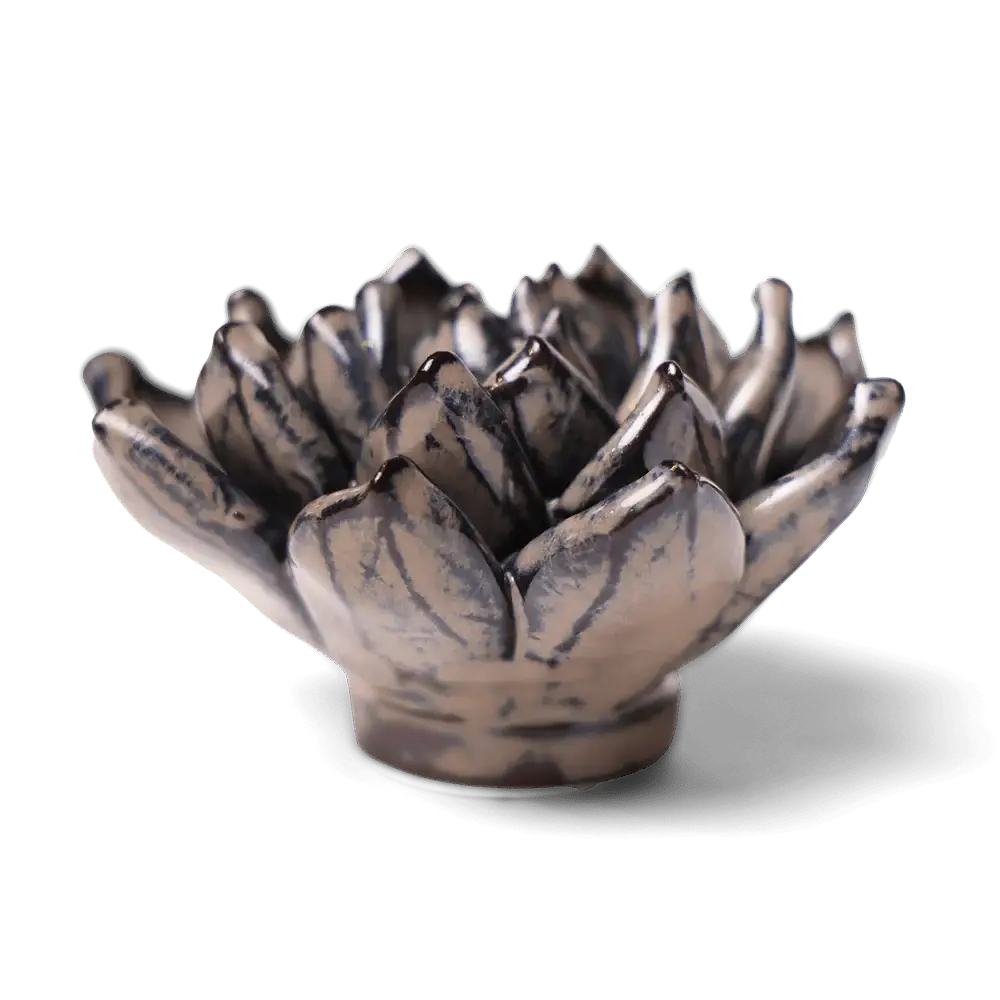 Chive Canada - Vente Fleurs artificielles - Décoration intérieure bohème Echeveria fleur avec une jolie boîte cadeau1