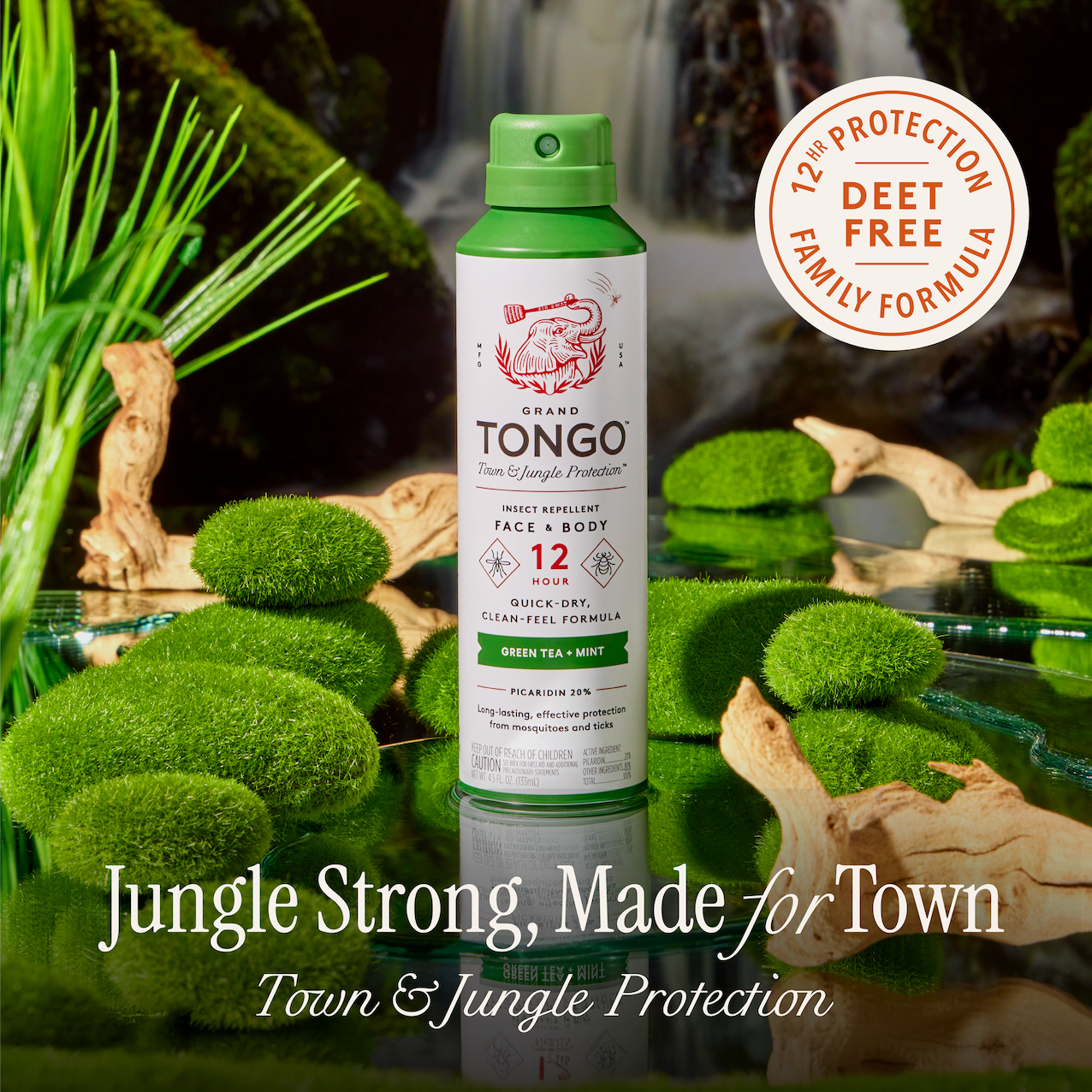 Grand Tongo - Wholesale Insect Repellent - Green Tea + Mint Insect Repellent1
