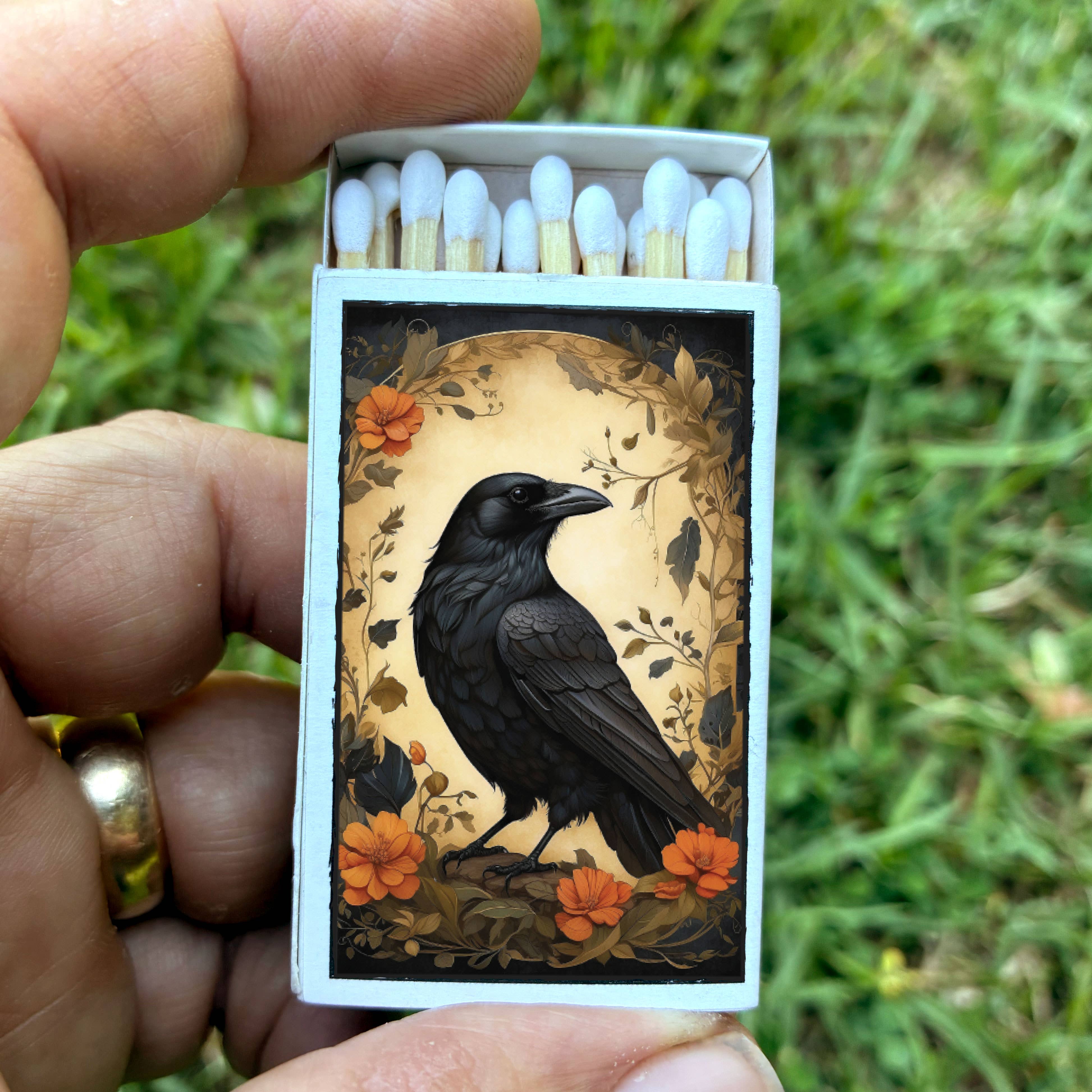 Most Amazing - Wholesale Matches - Raven Matchbox • Matches • Candle Acc • Stocking Stuffer4
