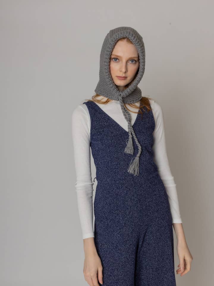 Knit Snood With String for wholesale by Do Everything In LoveĀ®