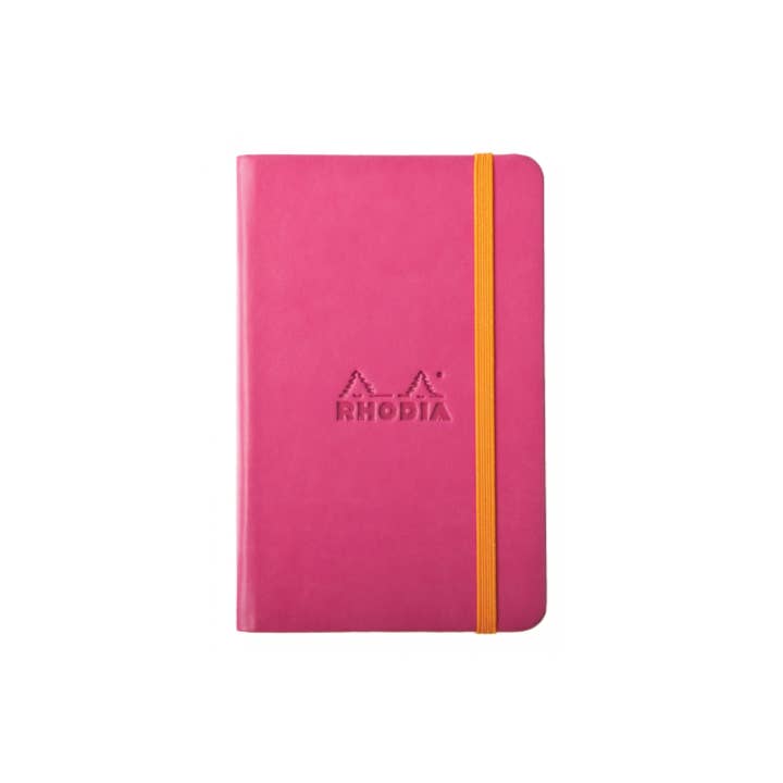 Exaclair - Wholesale Notebook - Rhodiarama Hardcover Webnotebook -Pocket 3.5 x 5.510