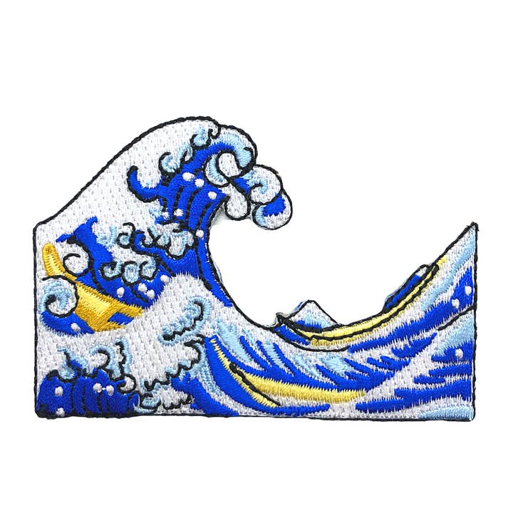 Today is Art Day - Wholesale Patch - Patch - Great Wave - Hokusai