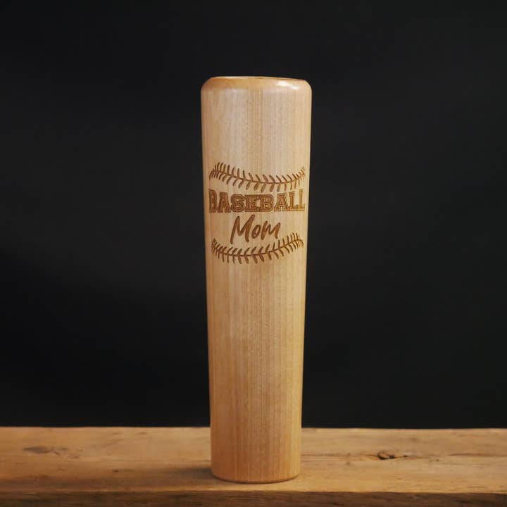 "Baseball Mom" Baseball Bat Mug | Dugout Mugs® for wholesale by Dugout Mugs