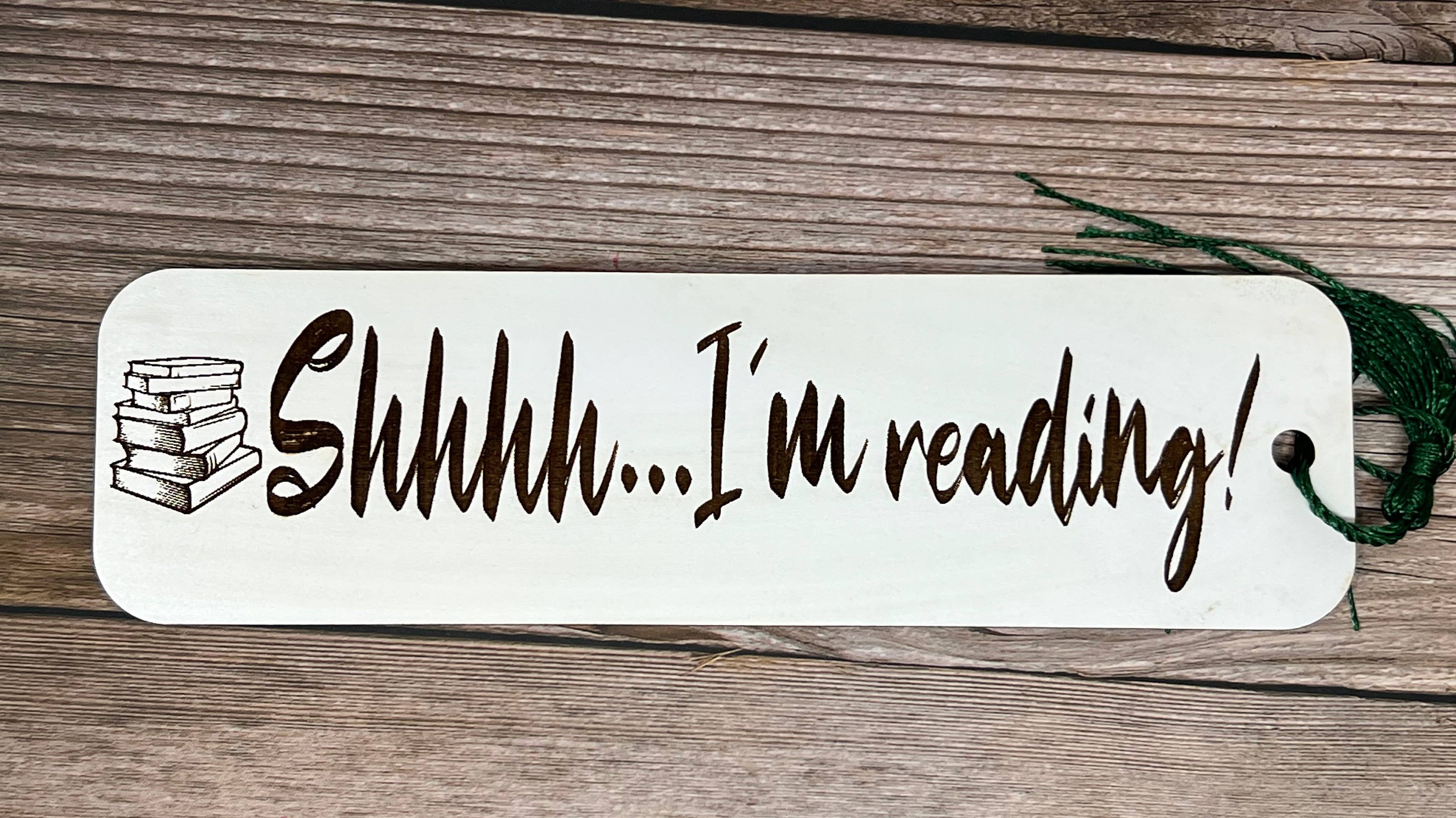 Tara’s Craft Room - Wholesale Bookmark - Wood Engraved Bookmarks with funny sayings6