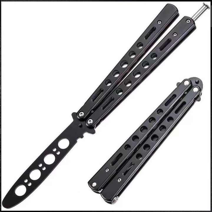 VIGOR - Wholesale Pocket Knife/Holder - High Quality Folding Butterfly Trainer Stainless Steel Pocke