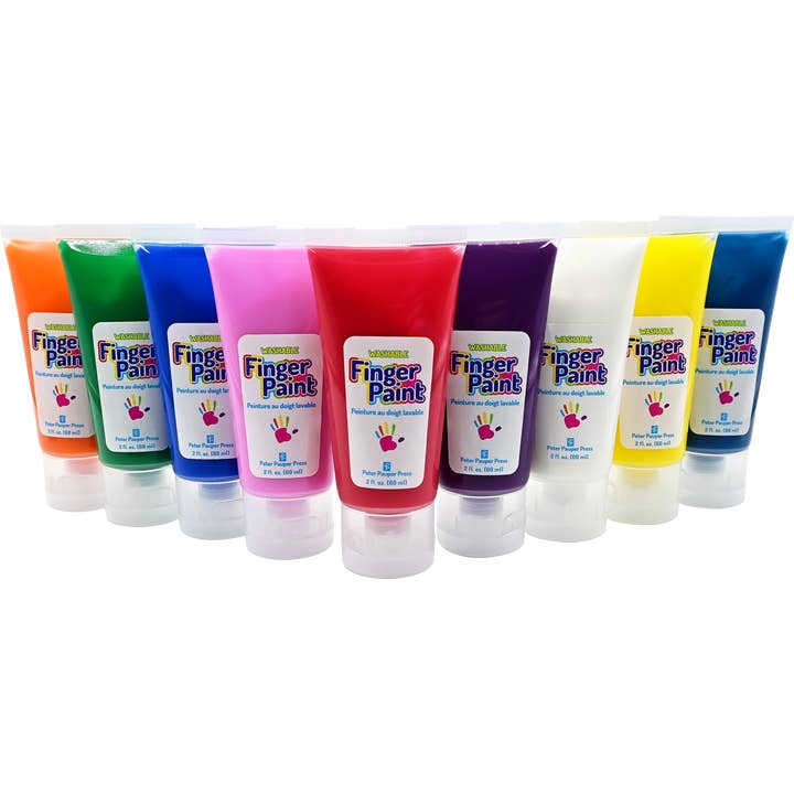 Peter Pauper Press - Wholesale Finger Paint - Studio Series Junior Finger Paint Set (9 Colors)1