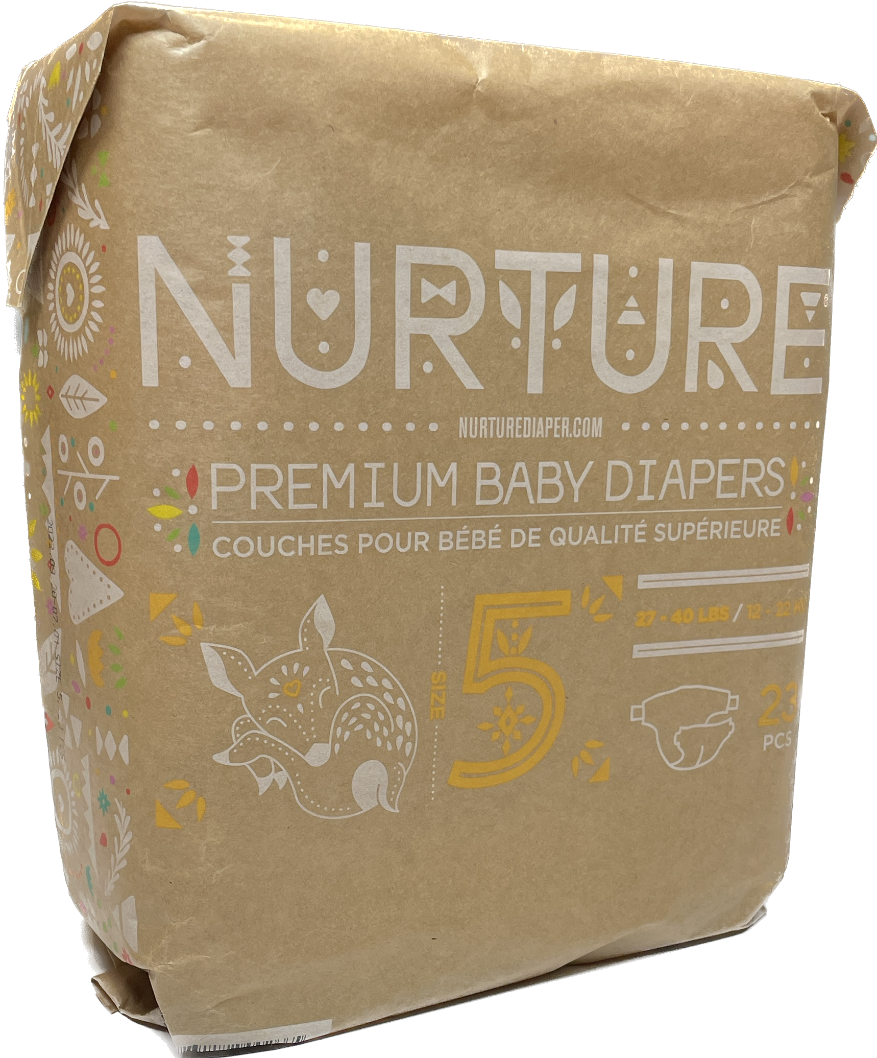 BioBag America Inc - Wholesale Diaper (Cloth) - Baby - Nurture Diapers Size 1-6 , Chemical Free, Ultra Absorbent10
