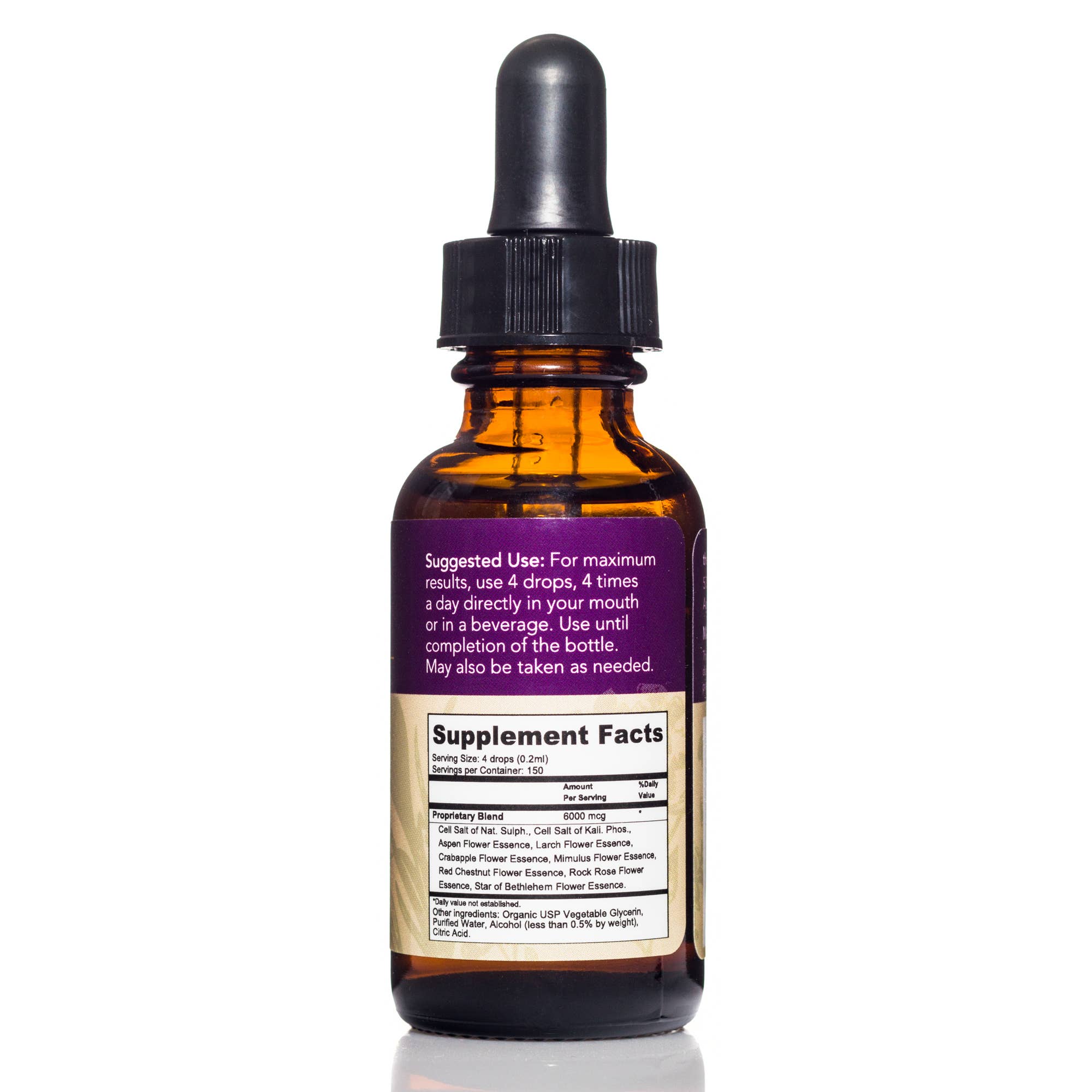 The Flower Apothecary - Wholesale Oral Supplement/Vitamin - Fearless Flower Essence & Cell Salt Blend1