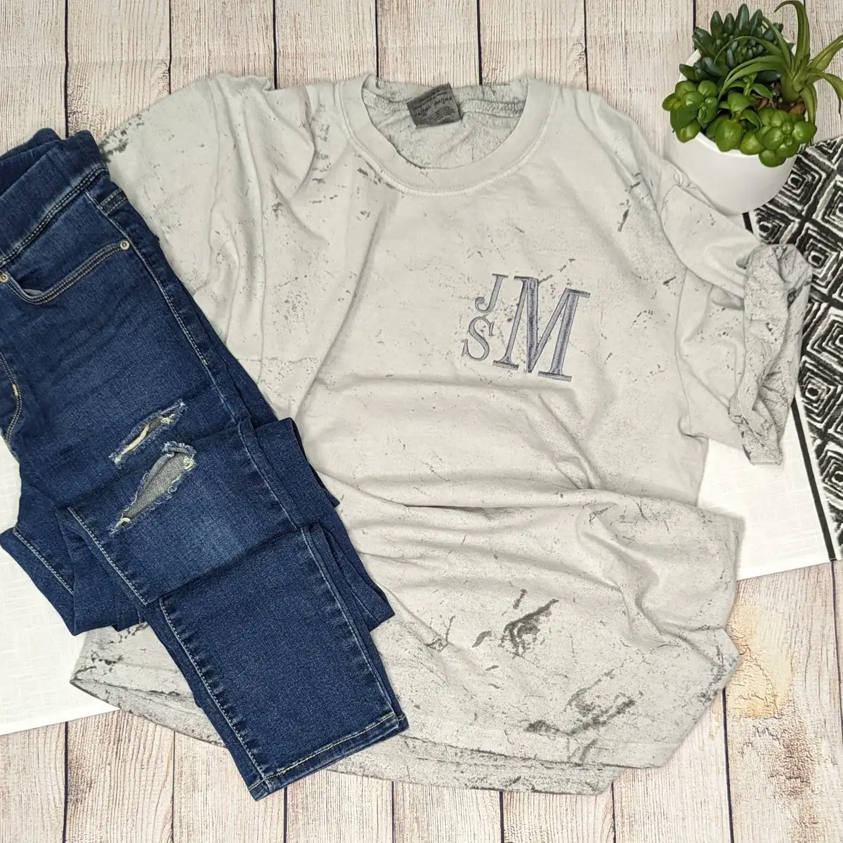 Stitch Em Wholesale - Wholesale T-Shirt - Women's - Color Blast Monogram T-shirt7