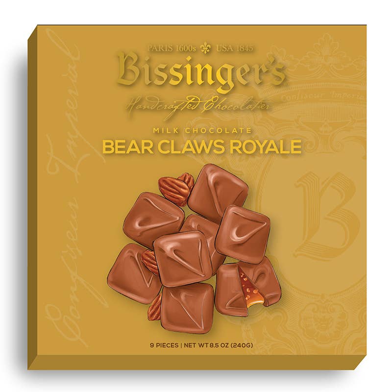 Bissinger's - Wholesale Chocolate Box - Bear Claws Royale - 9 PC Gift Box1