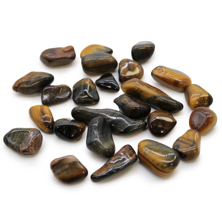 Tiger's Eye Spiritual Stone - Sold in 24 Units per Outer for wholesale by Ancient Wisdom