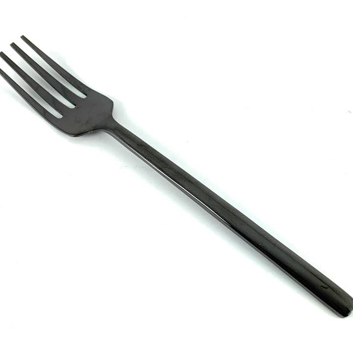 Vibhsa - Wholesale Flatware Set - Modern Stainless Steel Flatware set of 20 Pieces (Black)4