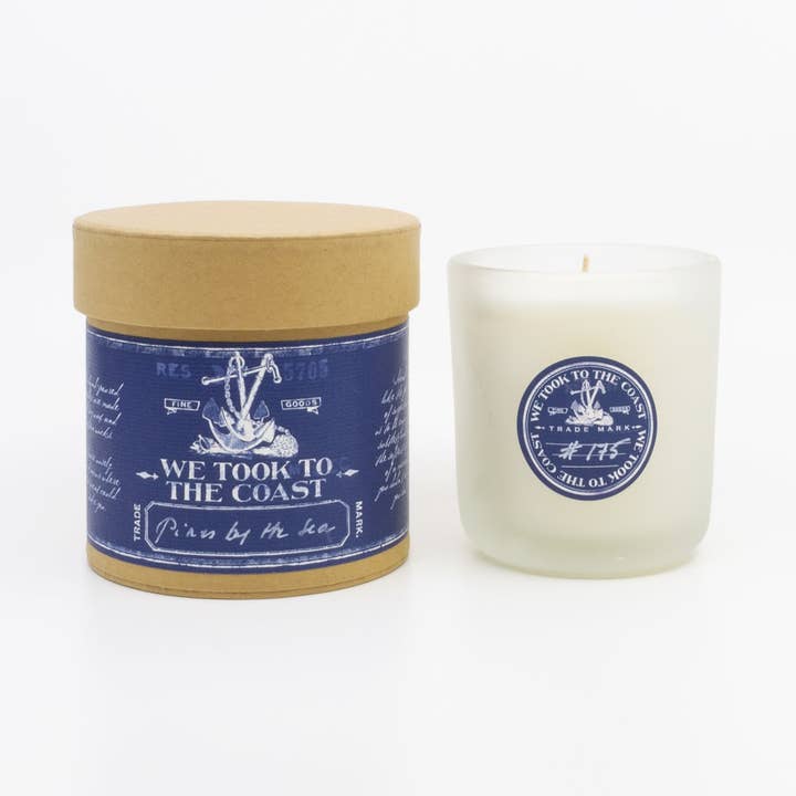 Pines by the Sea - Indigo for wholesale by We Took To The Woods