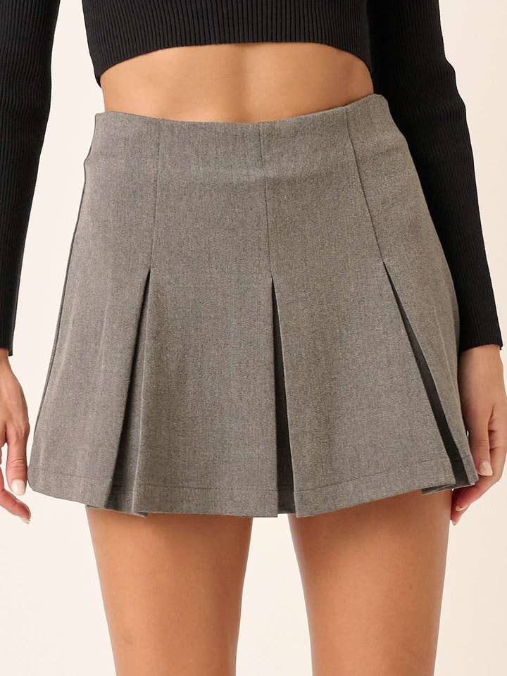 mittoshop – wholesale Skort - Dam – PLISSERAD SKJORTA