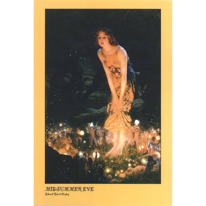 Scorpio Posters - Wholesale Poster - Midsummer Eve - Edward Robert Hughes - Poster - 24" X 36"