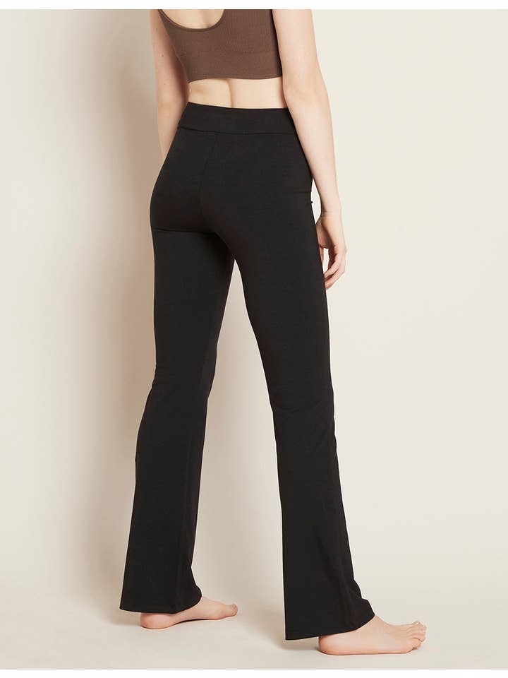 Black Motivate High Waist Flare Pant for wholesale on Faire