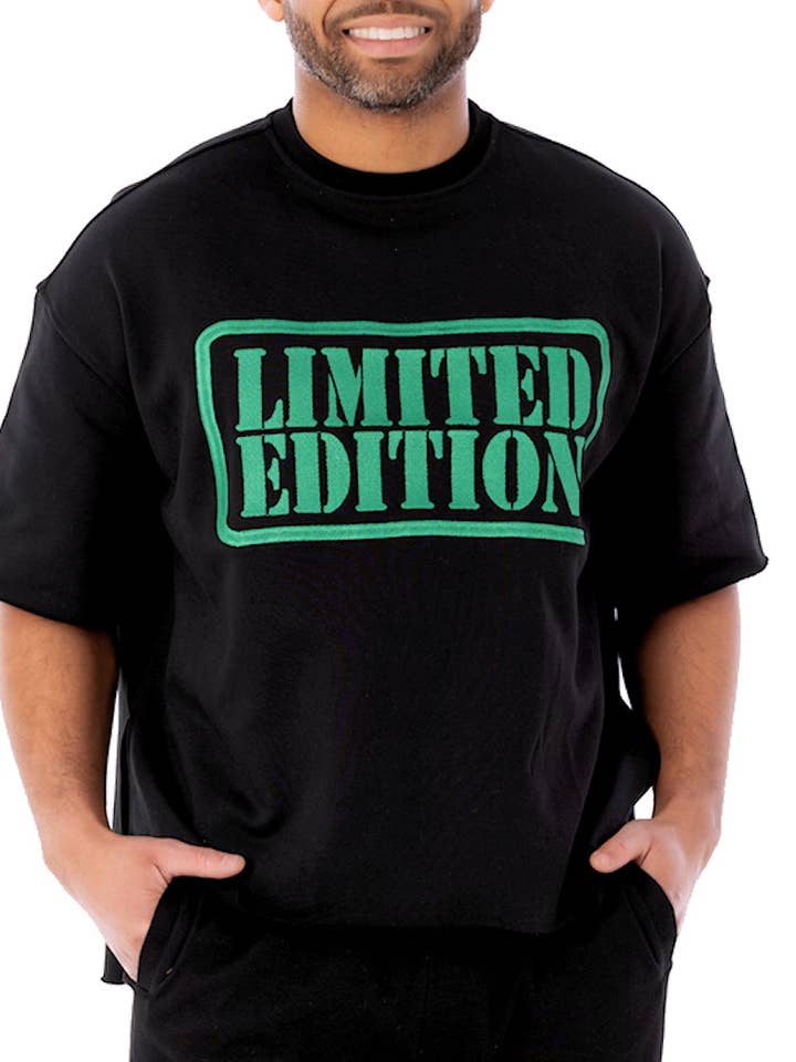 Sweatshirt de Edição Limitada com Bainha Dividida por atacado de Dai Moda