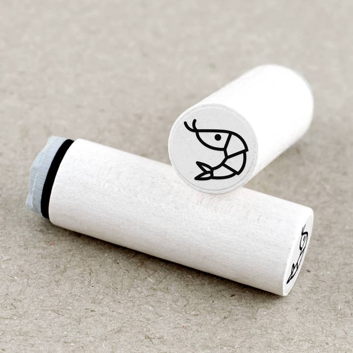 Ministempel Garnele für den Großhandel von Merry and Bright