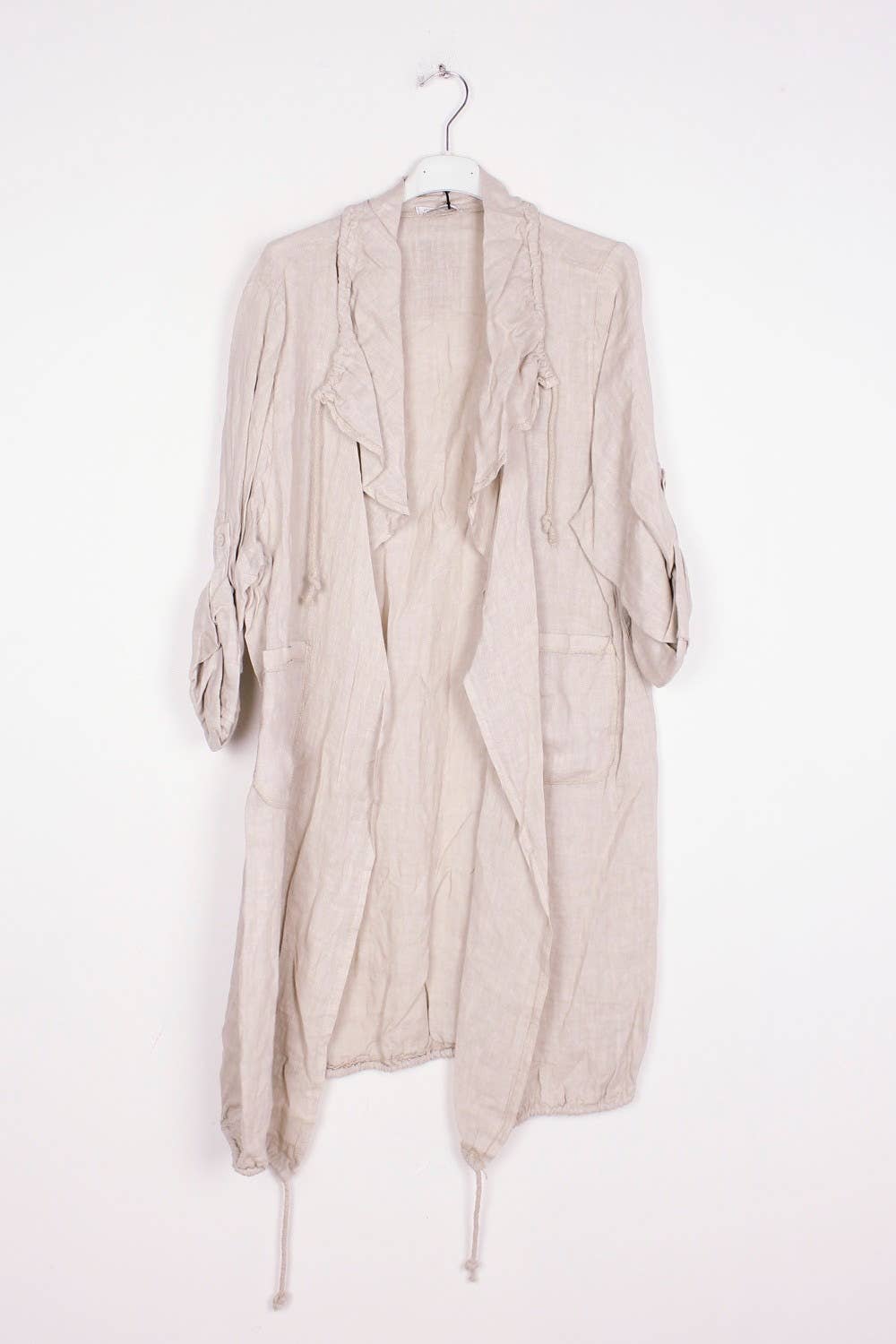 LÉA & LUC - Wholesale Outerwear Vest - Women's - 100% Linen Vest REF. 967928