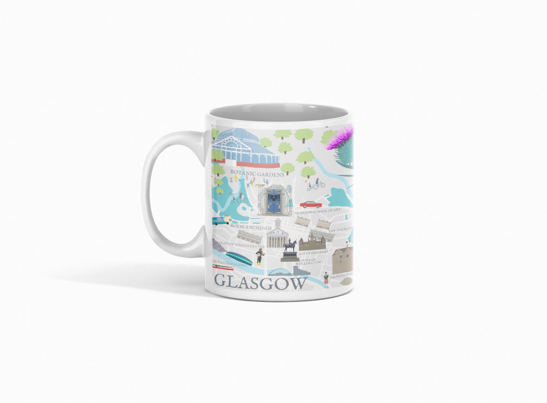 Betty Boyns Designs – wholesale Coffee mug – ILLUSTRATED MAP MUGS18