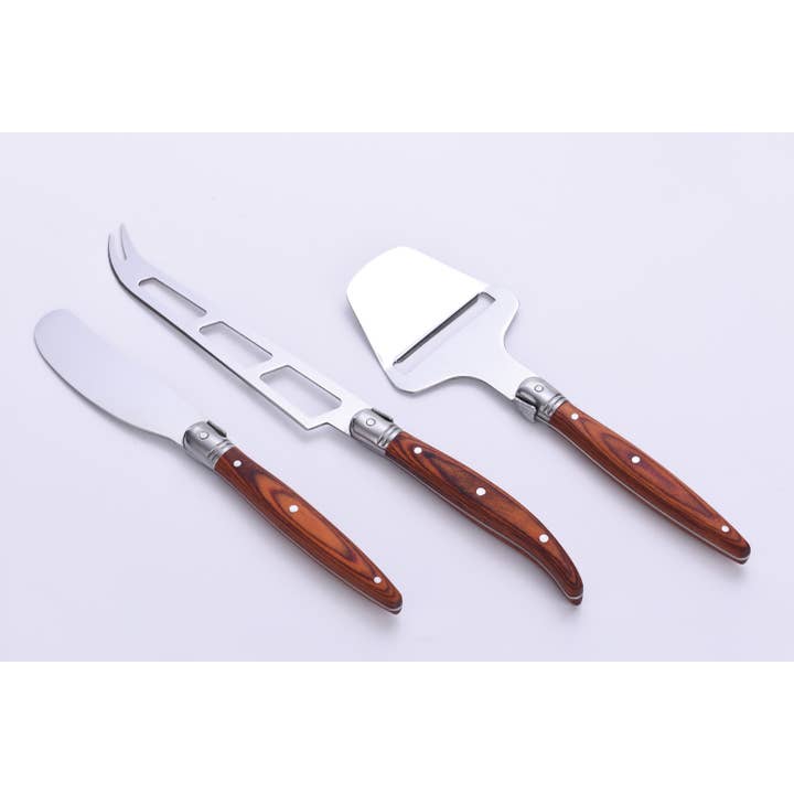 LAGUIOLE HERITAGE - Vente Sets de couteaux - Laguiole Heritage Set de 3 couteaux: à beurre et fromages