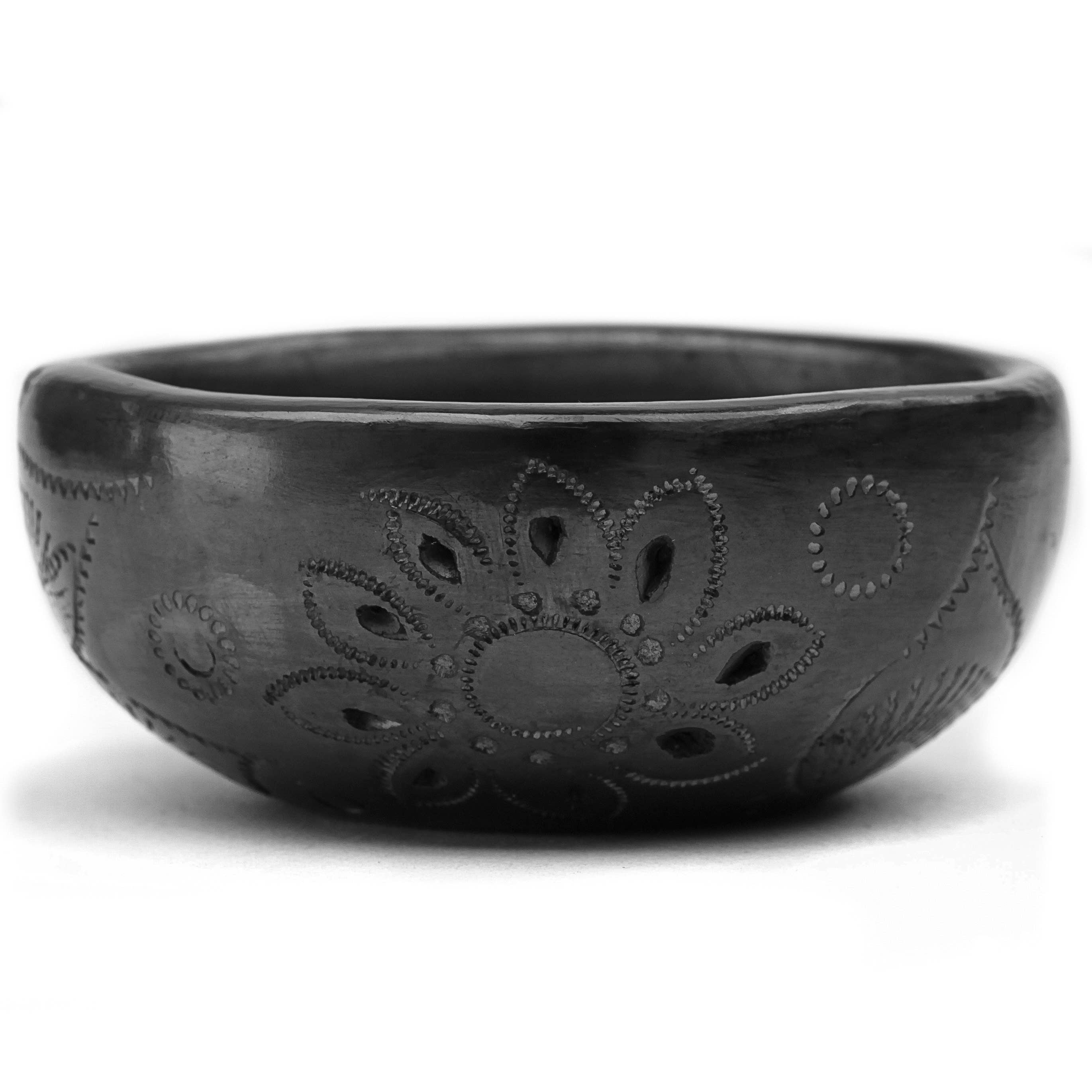 MEXTEQUIL - Wholesale Shot Glass - Black Clay Mexican Shot Glasses - Set of 4 - 2 Oz Mezcal Cup7