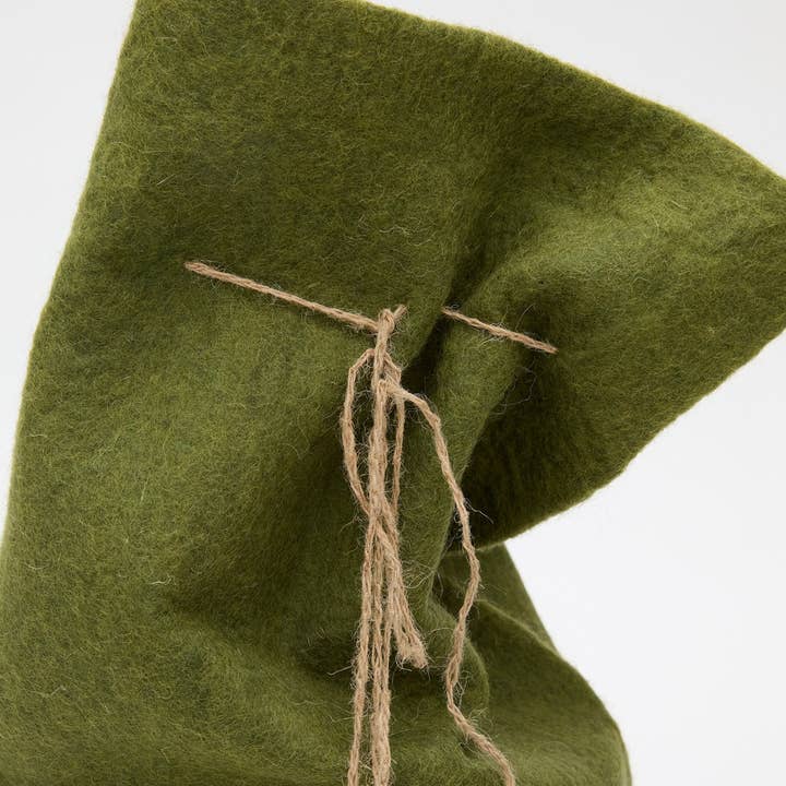 Philé - Wholesale Christmas decoration - Christmas Santa Sack - Green2