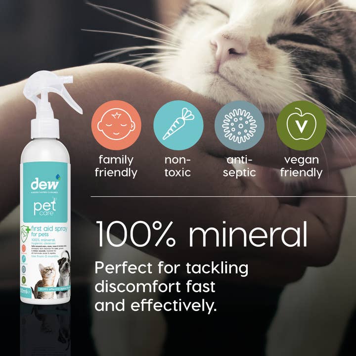 Dew - Wholesale Pet Spray - Cat/Dog - First Aid Spray For Pets 250ml1