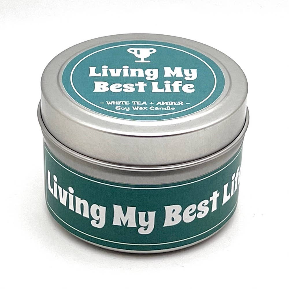 Oso Candle Company - Wholesale Jar/Filled Candle - The Vibe 6-Pack | Scented Soy Wax Candle Tins1