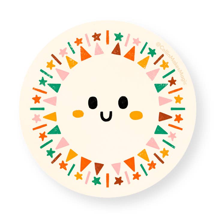 Sun — Vinyl Sticker for wholesale by Collin Williams