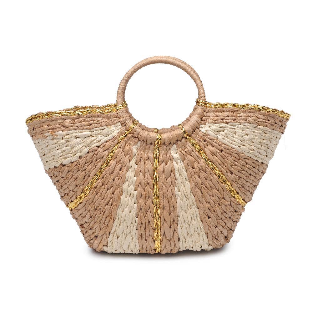 Urban Expressions - Wholesale Beach Bag - Carmen Straw Summer Beach Top Handle Tote5