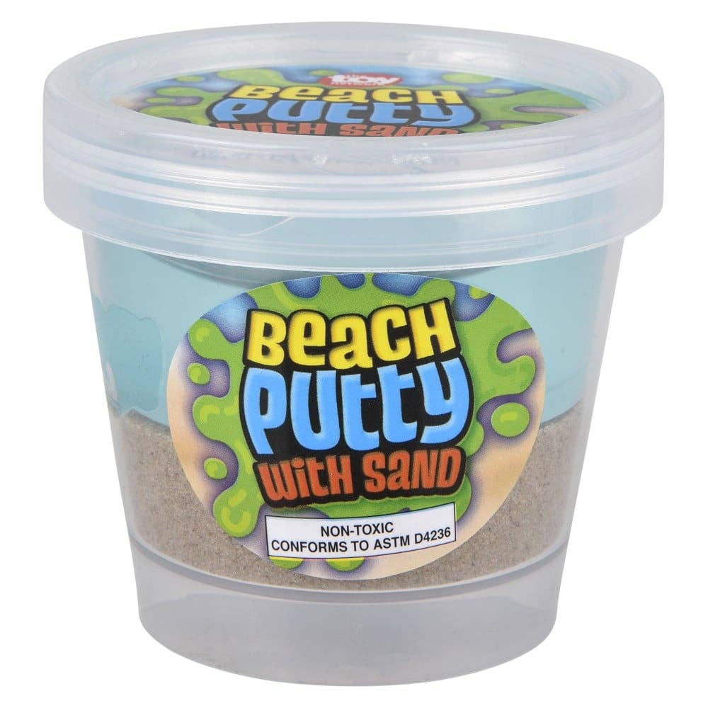 La Luna Bella - Toys - Vente Pâte ingénieuse/slime – enfant - ÉCRAN DE 6 PIÈCES POUR BEACH PUTTY, 3 PO, LLB Slime & Putty6