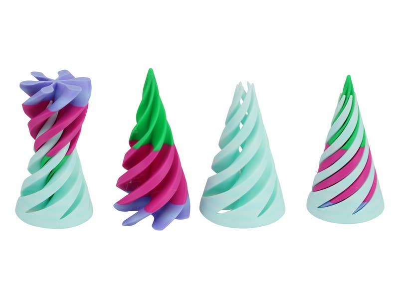 Cubby House by Malmar - Wholesale Decorative figurine - 8cm Infinity Cone Fidget Toy (3D Printed)0