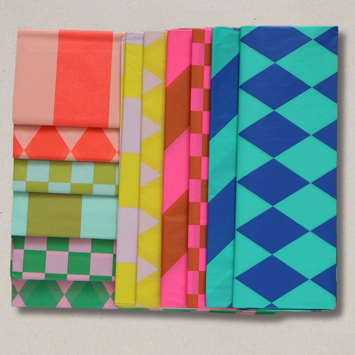 Petra Boase Ltd (US Duties Paid) - Vente Papiers de soie - Papier cadeau de luxe à motifs | Vert/Rose3