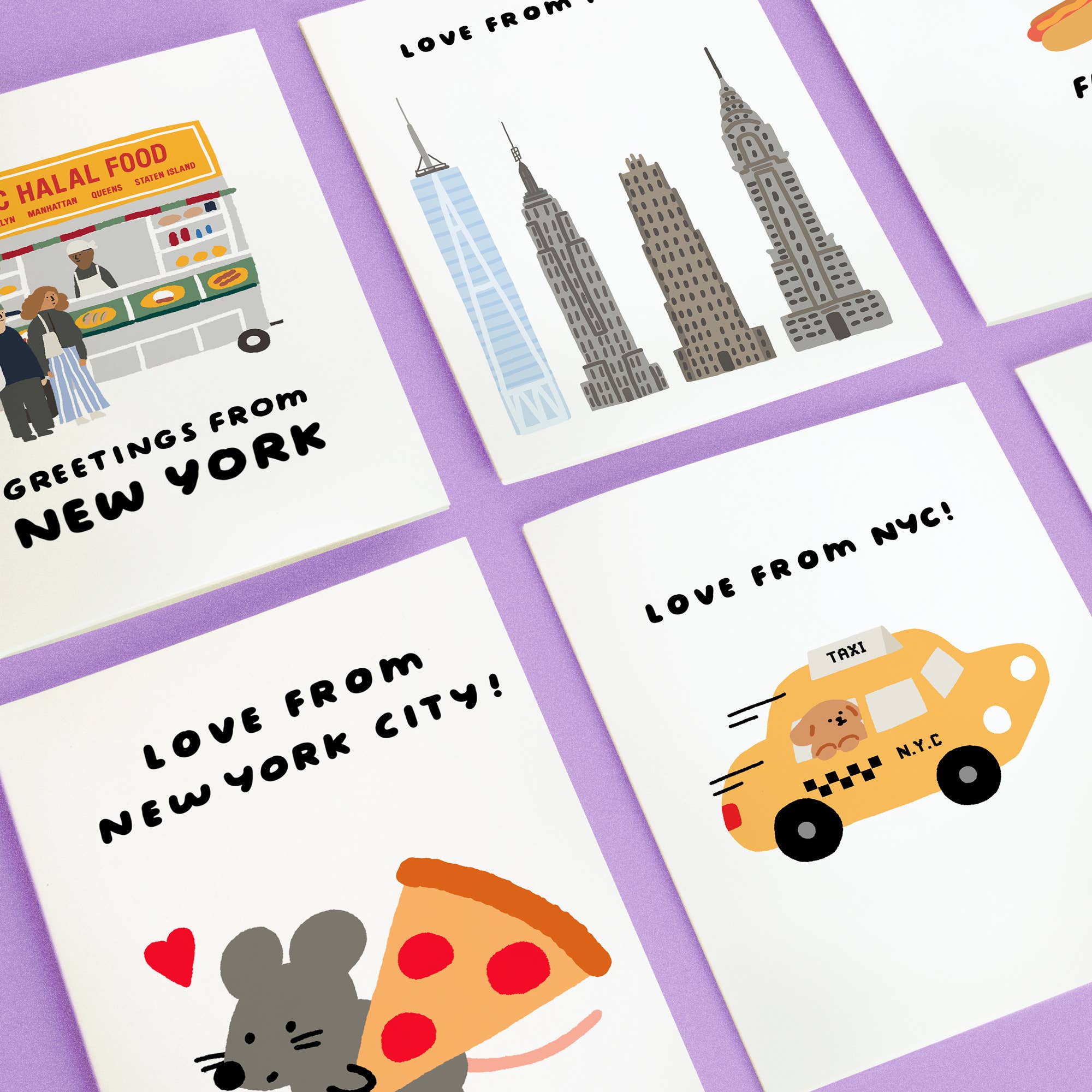 iej studio - Wholesale Everyday Greeting Card - NYC Greeting Card - Brooklyn Bridge1