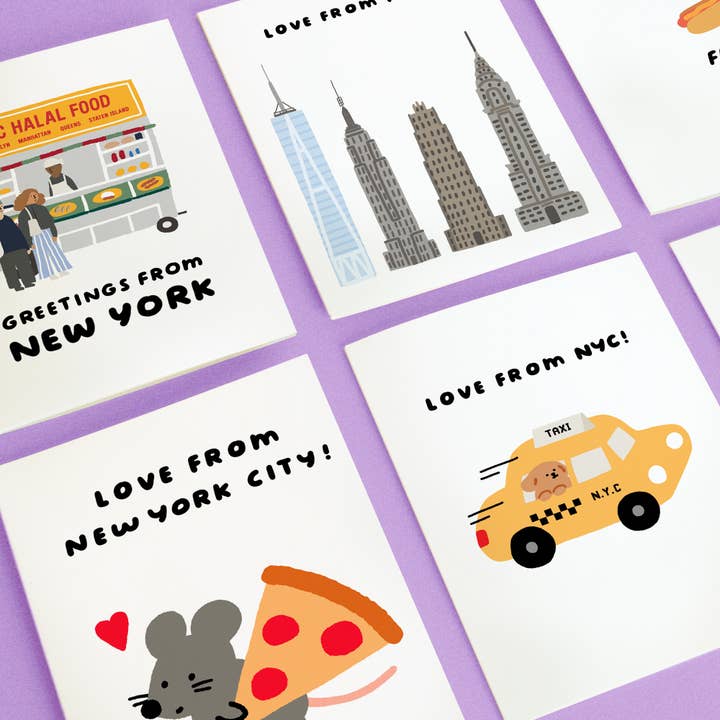 iej studio - Wholesale Everyday Greeting Card - NYC Greeting Card - New York Souvenir 1