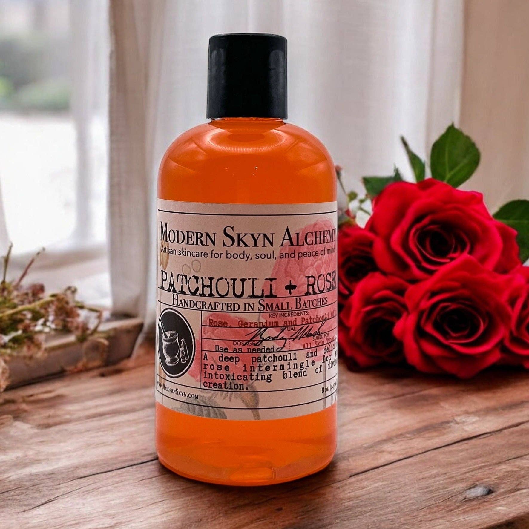 Modern Skyn Alchemy LLC. - Wholesale Body Wash/Shower Gel - Patchouli + Rose Hand & Body Cleanser1