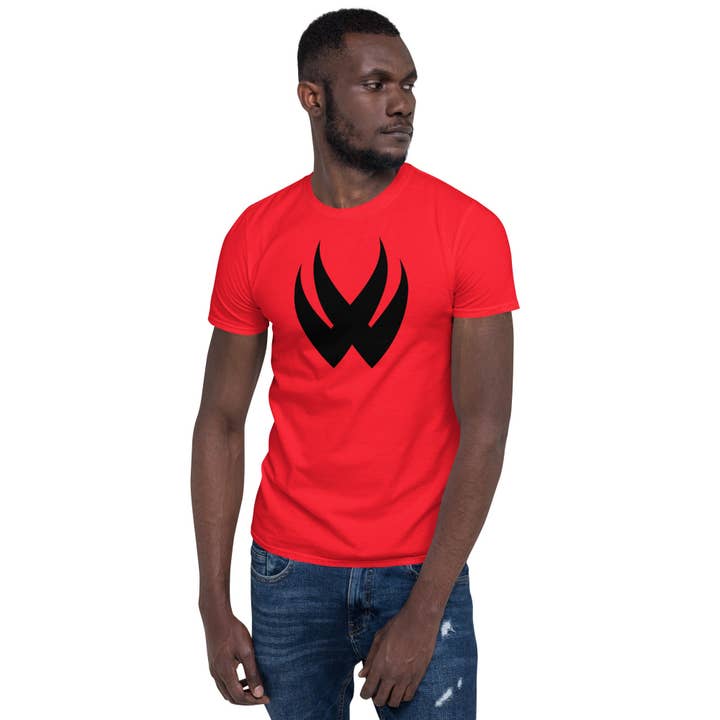 Men's VW (Victor Wear) Flame Logo Tee for wholesale by Victor Wear LLC