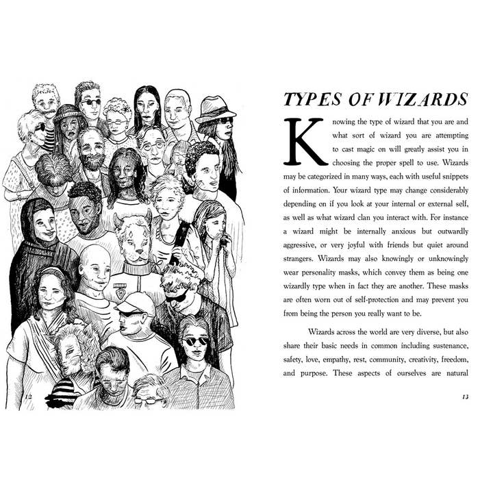 Microcosm Publishing & Distribution - Wholesale Body, Mind & Spirit - You Are a Great and Powerful Wizard: Self-Care Magic8