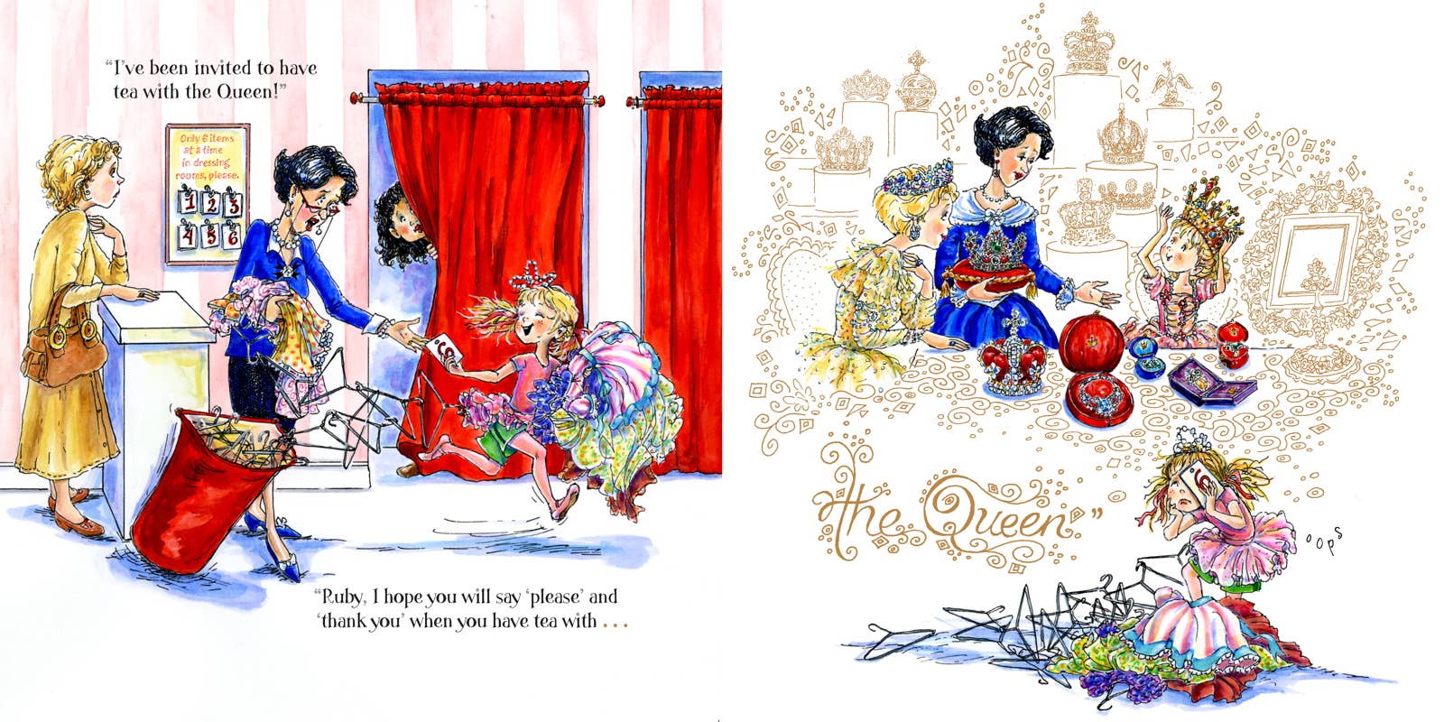 Simon & Schuster - Wholesale Preschool Book (3-5) - Tea for Ruby by Sarah Ferguson The Duches2