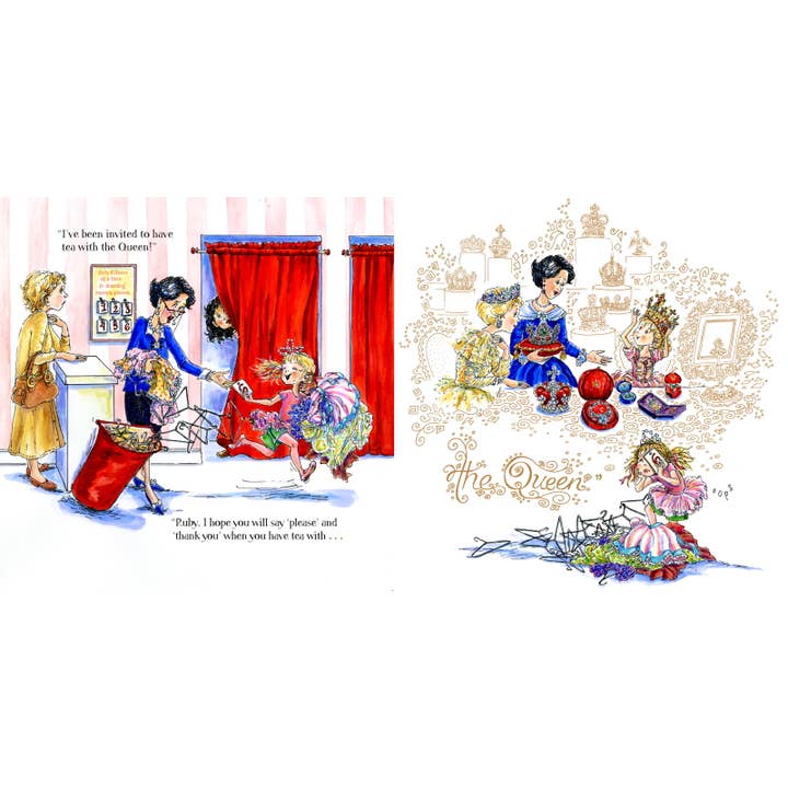 Simon & Schuster - Wholesale Preschool Book (3-5) - Tea for Ruby by Sarah Ferguson The Duches2