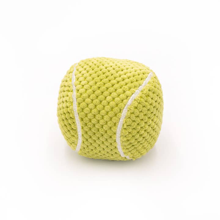 ZippyPaws - Wholesale Pet Squeaky Toy - Dog - SportsBallz - Tennis Ball 24/cs - Dog Toy1