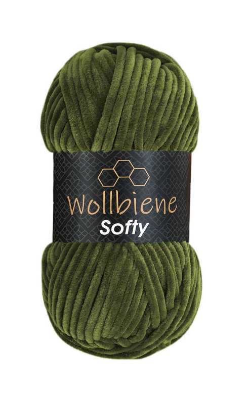 Wollbiene - Vendita all'ingrosso Lana - Wollbiene Softy chenille in micropoliestere 100 g filo grosso per maglia e uncinetto19