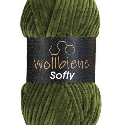 Wollbiene - Vendita all'ingrosso Lana - Wollbiene Softy chenille in micropoliestere 100 g filo grosso per maglia e uncinetto19