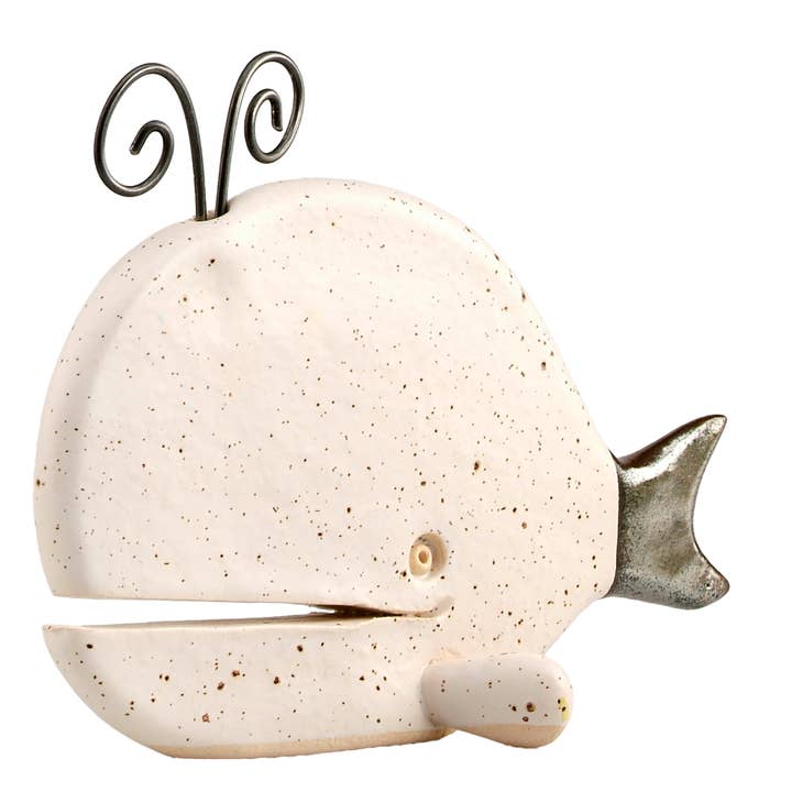 Enigma Supplies - Venta al por mayor Figura decorativa - Figura de cerámica con diseño de ballena con caño17