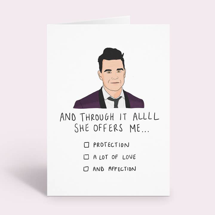 Carte Robbie Williams pour la fête des mères, drôle, humoristique, comme une maman, cartes de vœux, format A6 pour la vente par Fab Gab