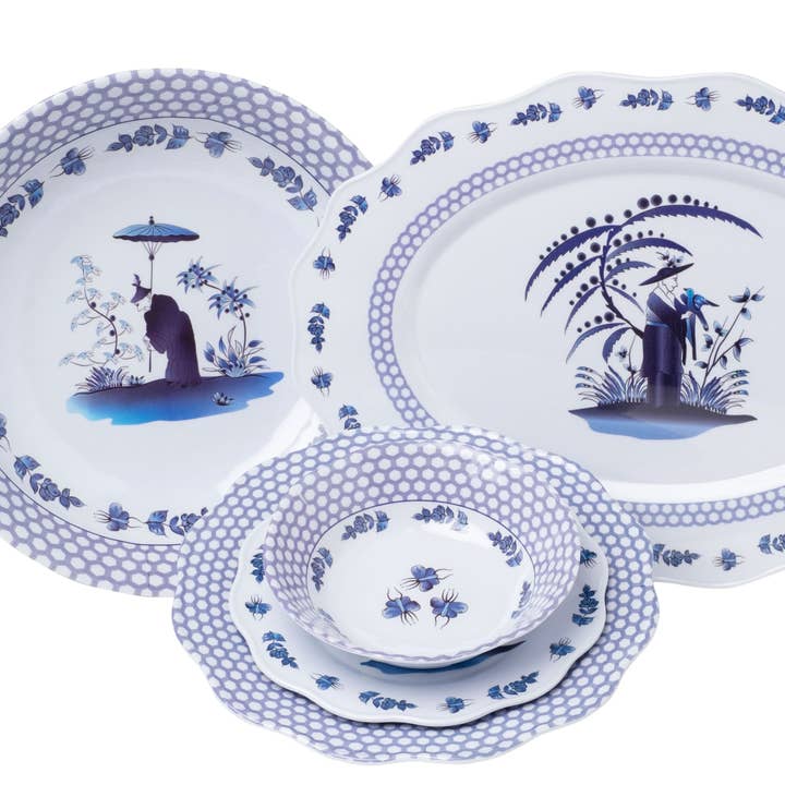 Beeldje Melamine serviesgoed collectie voor wholesale door The Enchanted Home