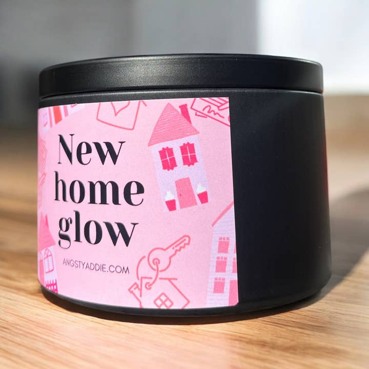 Angsty Addie - Wholesale Jar/Filled Candle - New home candle, new apartment gift, housewarming candle