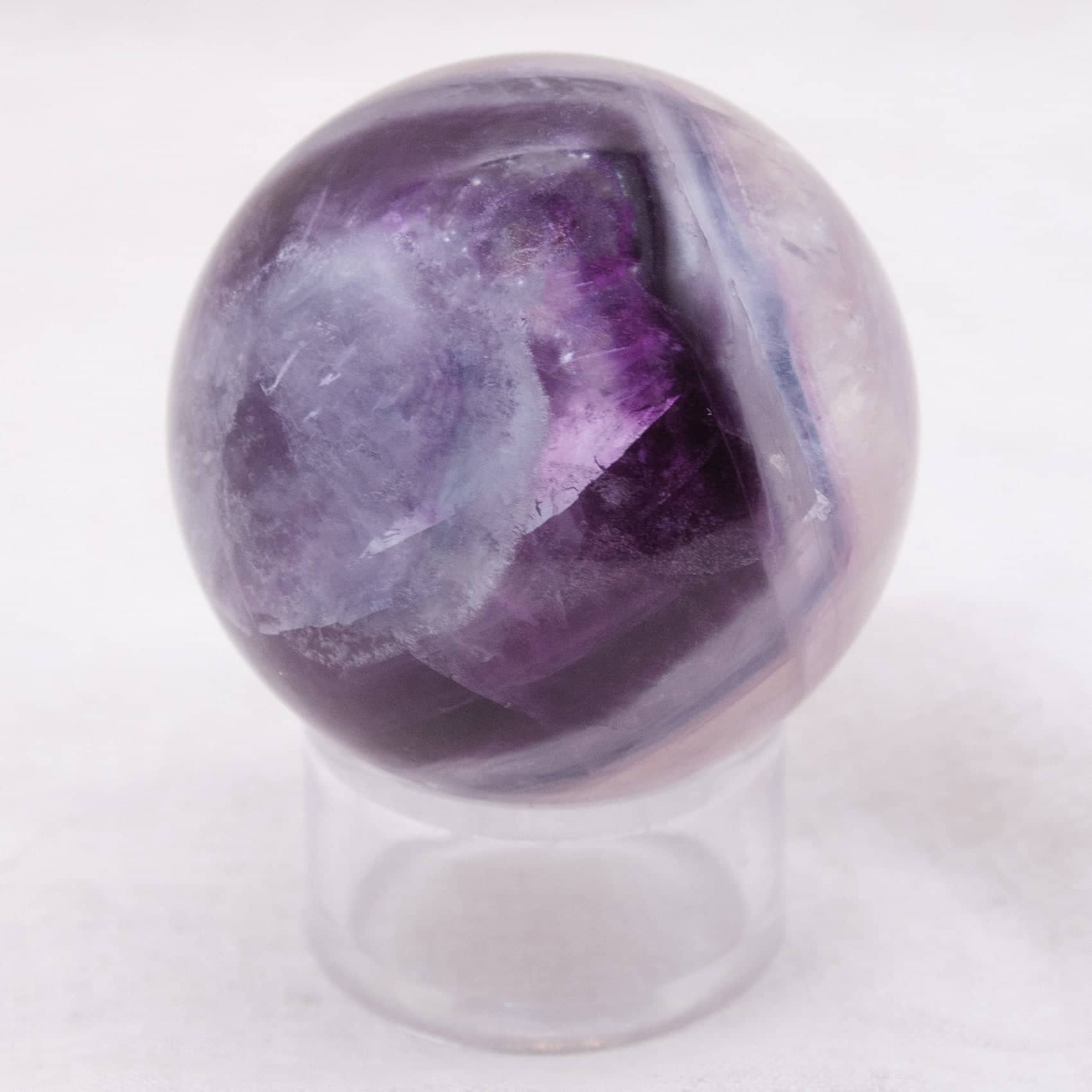 Tiny Rituals - Wholesale Spiritual Stone/Crystal - Rare Rainbow Fluorite Spheres - AAA Premium Quality83