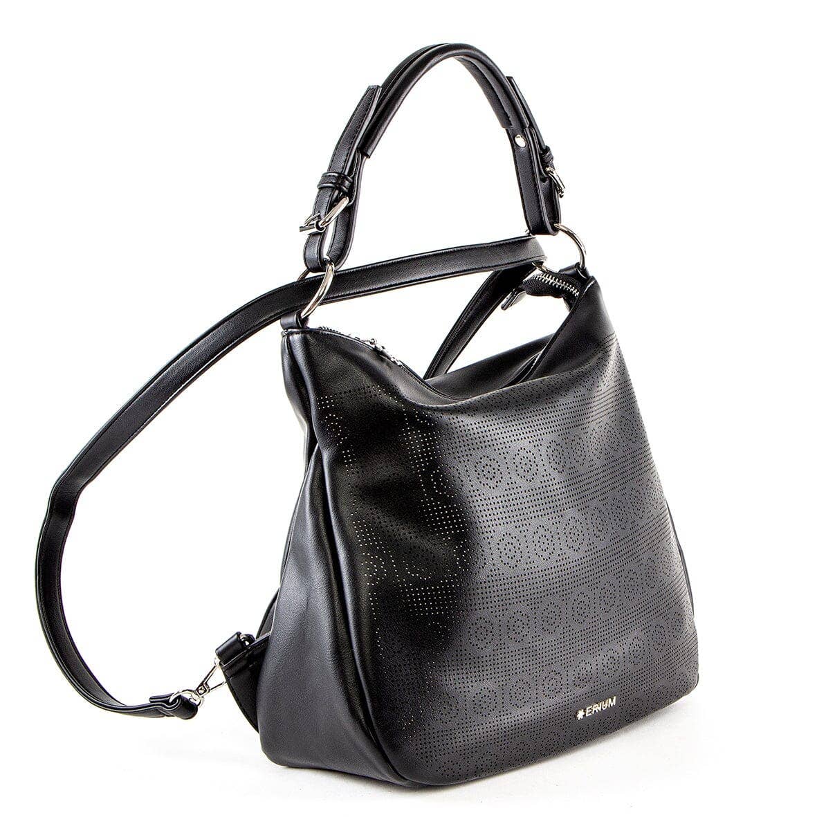 ERIUM - Bags and Accessories - Wholesale Shoulder Bag - Women's - Erium 3 in 1 Bag for Women Black6